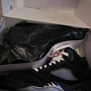 Jordan Kids Shoes Black and White